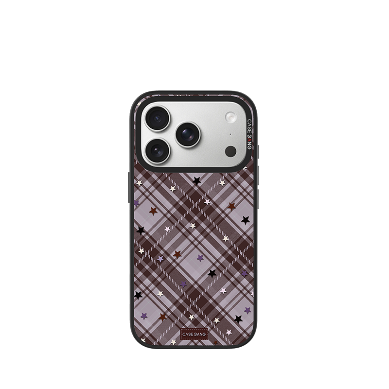 CASEBANG - Plaid Star Series Phone Cover