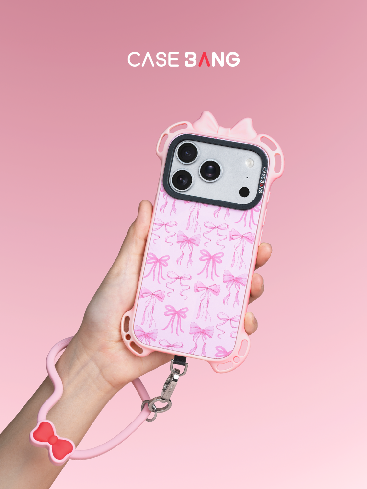 CASEBANG Keychain - Pink Bow 3.0 Series