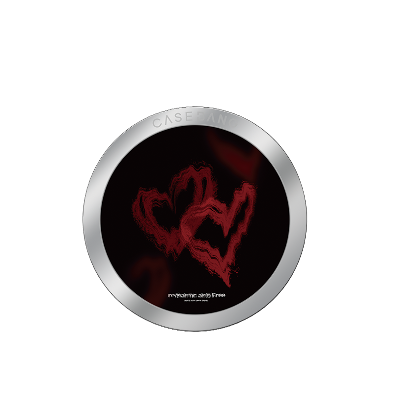 CASEBANG - Crimson Heart Series Grip Stand Cover