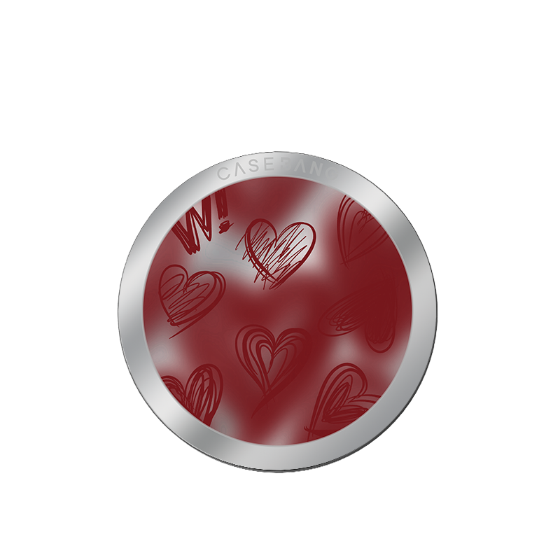 CASEBANG - Crimson Heart Series Grip Stand Cover