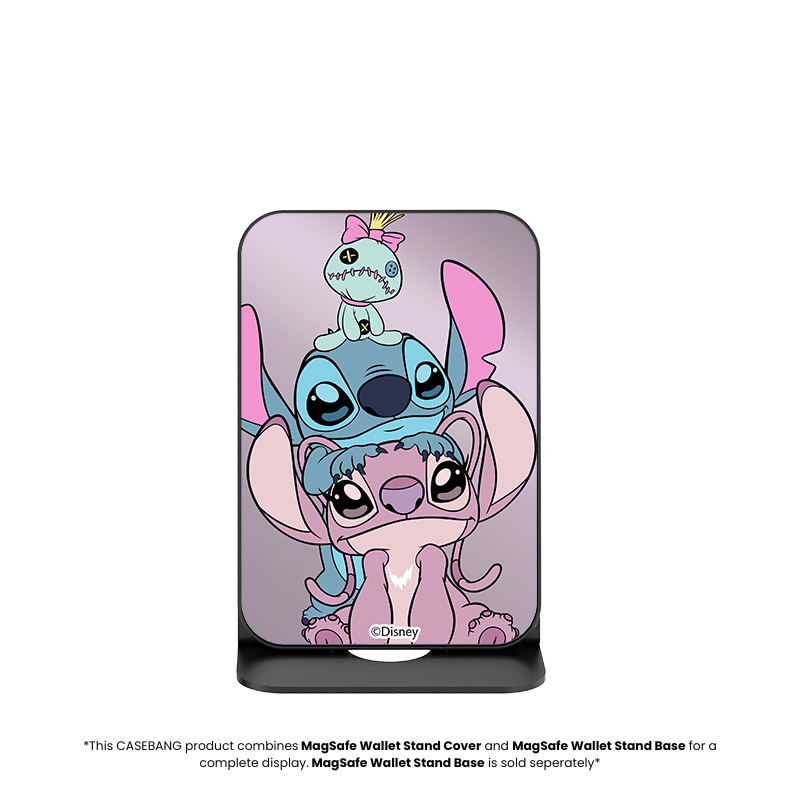 CASEBANG - Stitch MagSafe Phone Wallet Stand Cover