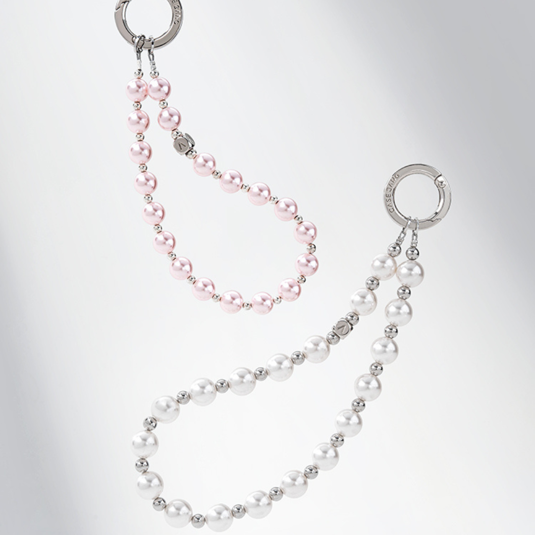 CASEBANG Wrist Strap - Sparkling Pink Pearl