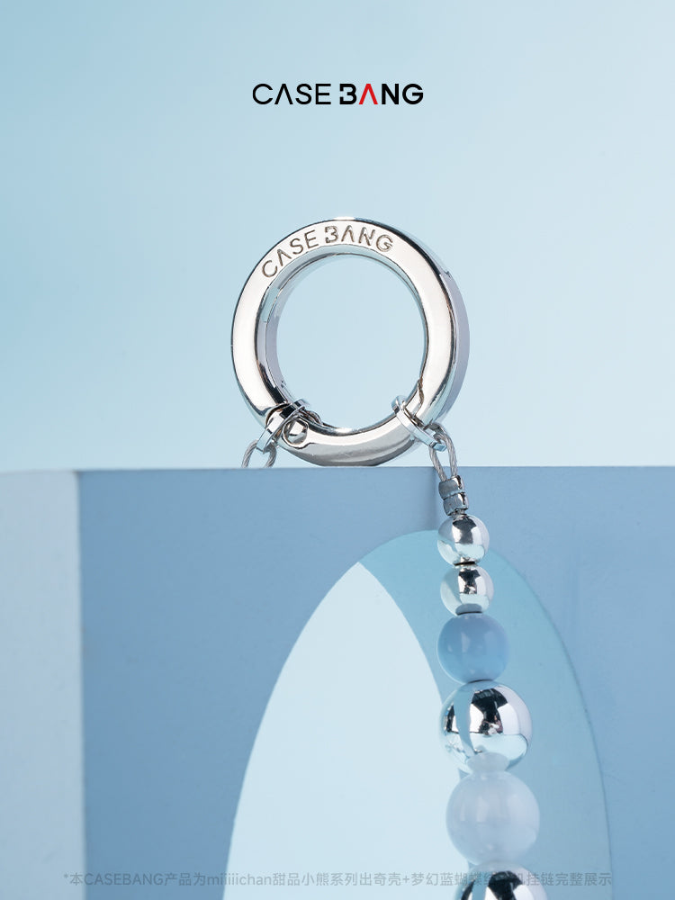 CASEBANG x miiiiichan - Fantasy Blue Butterfly Wrist Strap