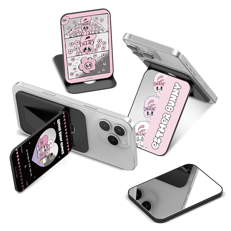 Casebang - Esther Bunny MagSafe Phone Wallet Stand Cover