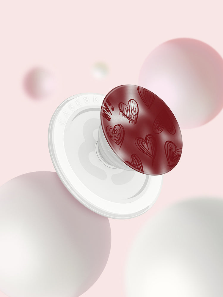 CASEBANG - Crimson Heart Series MagSafe Pop Socket