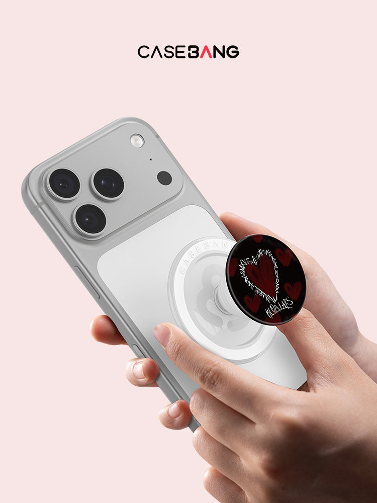 CASEBANG - Crimson Heart Series MagSafe Pop Socket