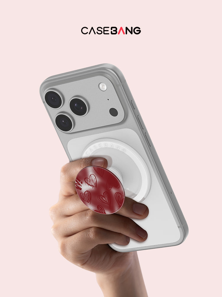 CASEBANG - Crimson Heart Series MagSafe Pop Socket