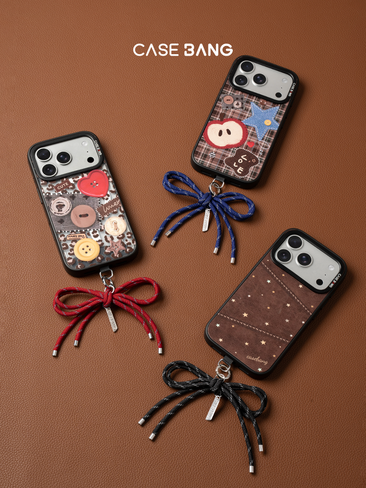CASEBANG Braided Bow Keychain