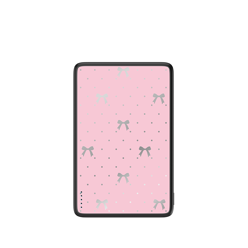 CASEBANG - Magsafe Power Bank - Pink Bow 3.0 Series