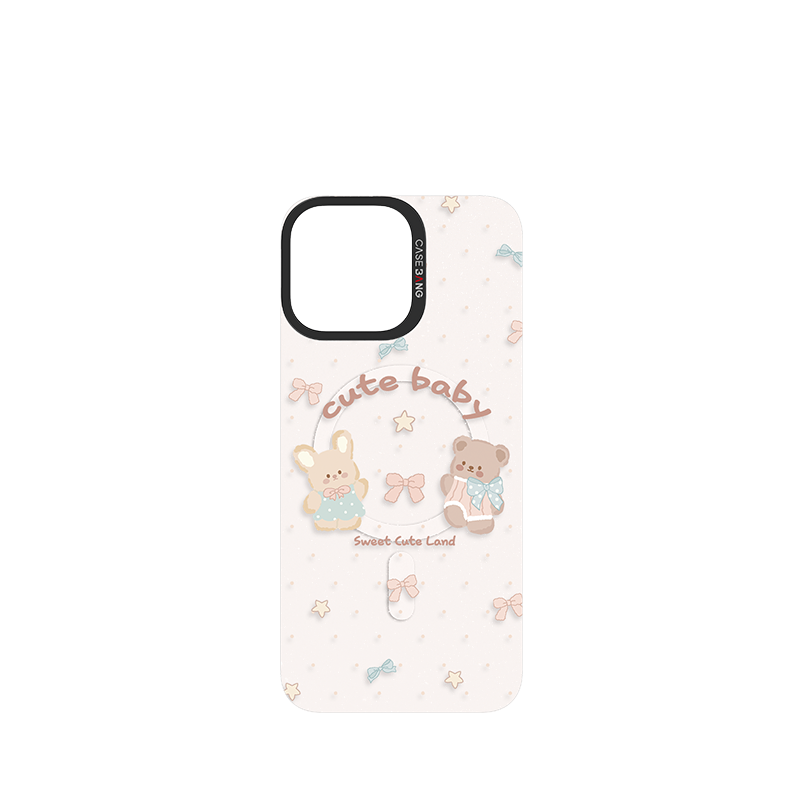 rabbit & bear #colour_rabbit & bear