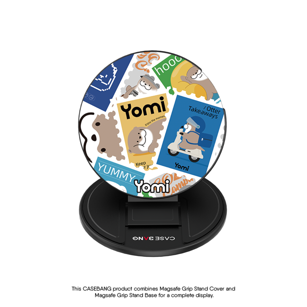 CASEBANG x Yomi - Travel Memories MagSafe Phone Grip Stand Cover
