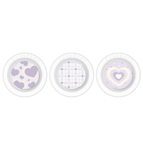 CASEBANG - Violet Heart Series MagSafe Pop Socket