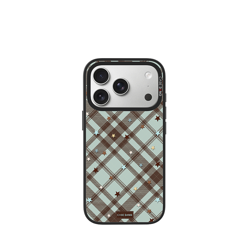 CASEBANG - Plaid Star Series Phone Cover