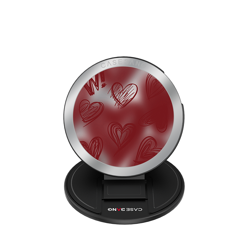 CASEBANG - Crimson Heart Series Grip Stand Cover