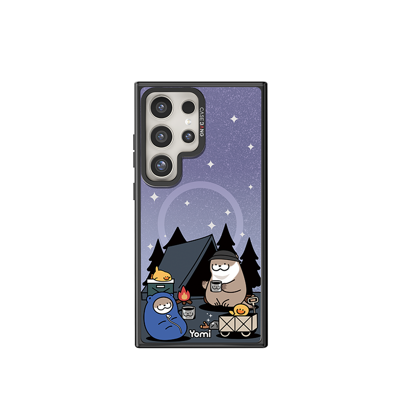 CASEBANG x Yomi - Travel Memories Series - Camping Otter Cover