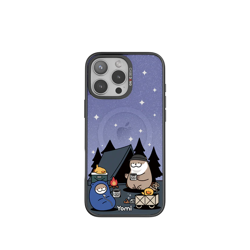CASEBANG x Yomi - Travel Memories Series - Camping Otter Cover