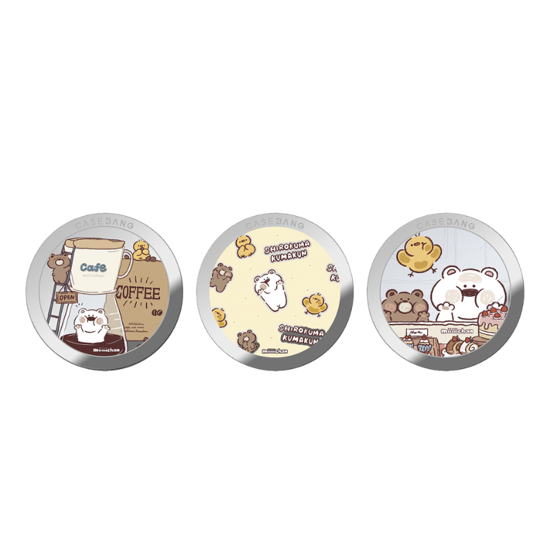 CASEBANG - Miiiichan - Bakery Bear Series Grip Stand Cover