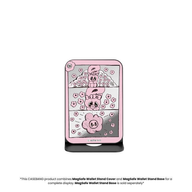Casebang - Esther Bunny MagSafe Phone Wallet Stand Cover