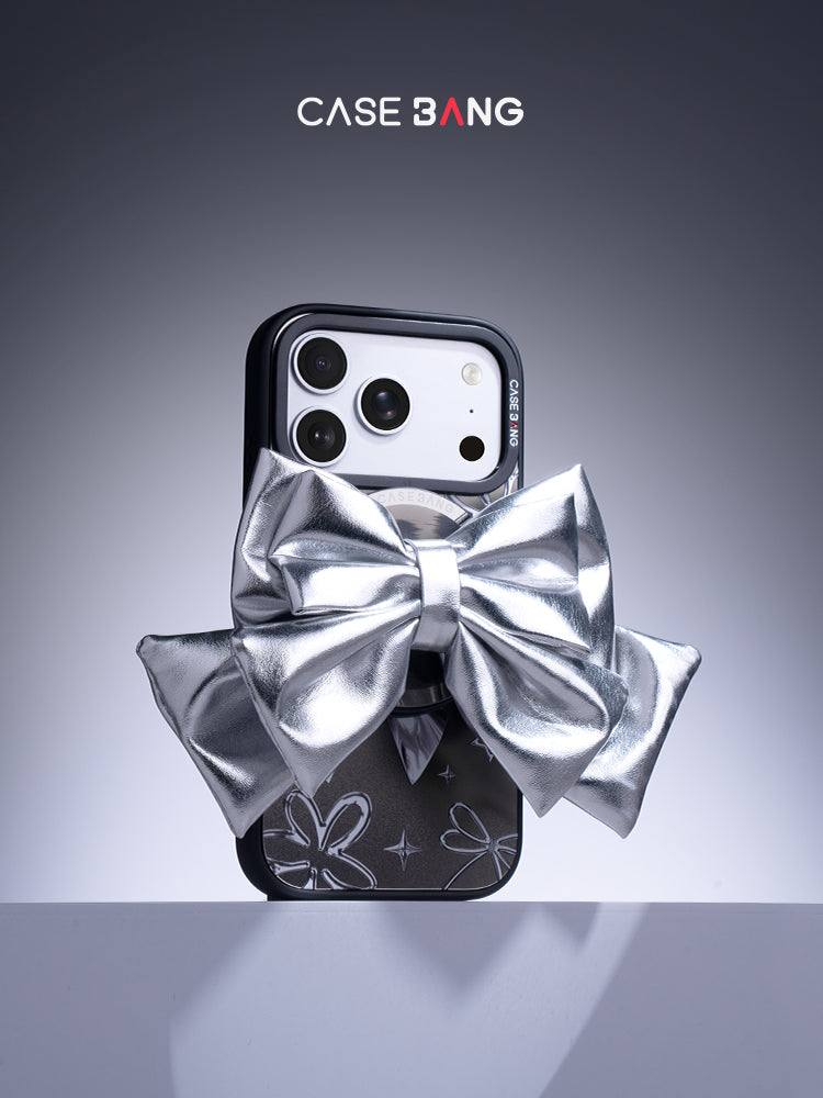 CASEBANG Magsafe 3D Stand Cover - Metal Bow