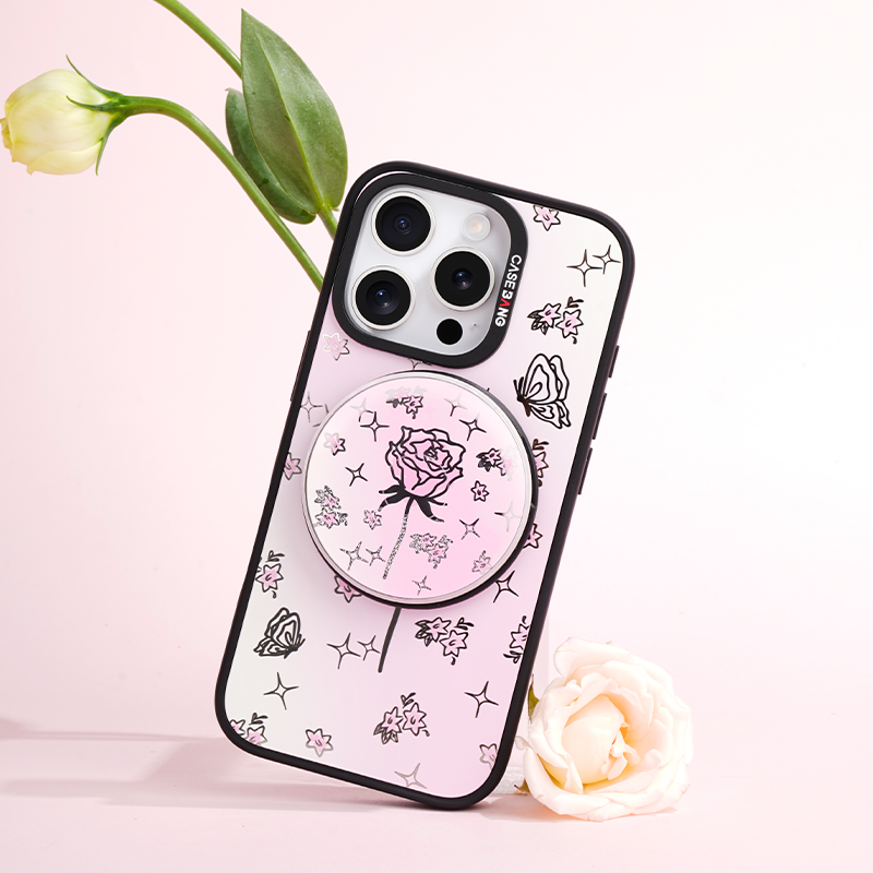 CASEBANG x Petals Sunshine - Blossom Series MagSafe Phone Grip Stand Cover