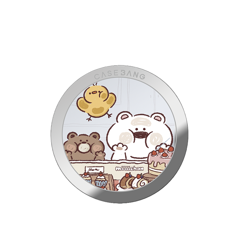CASEBANG - Miiiichan - Bakery Bear Series Grip Stand Cover