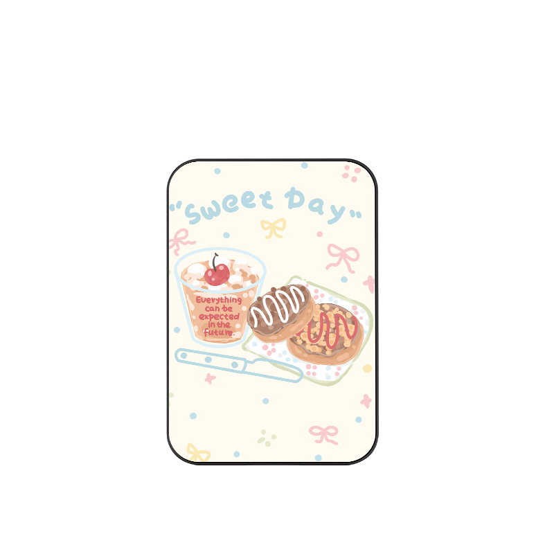 CASEBANG - Dessert Diary Series MagSafe Phone Wallet Stand Cover