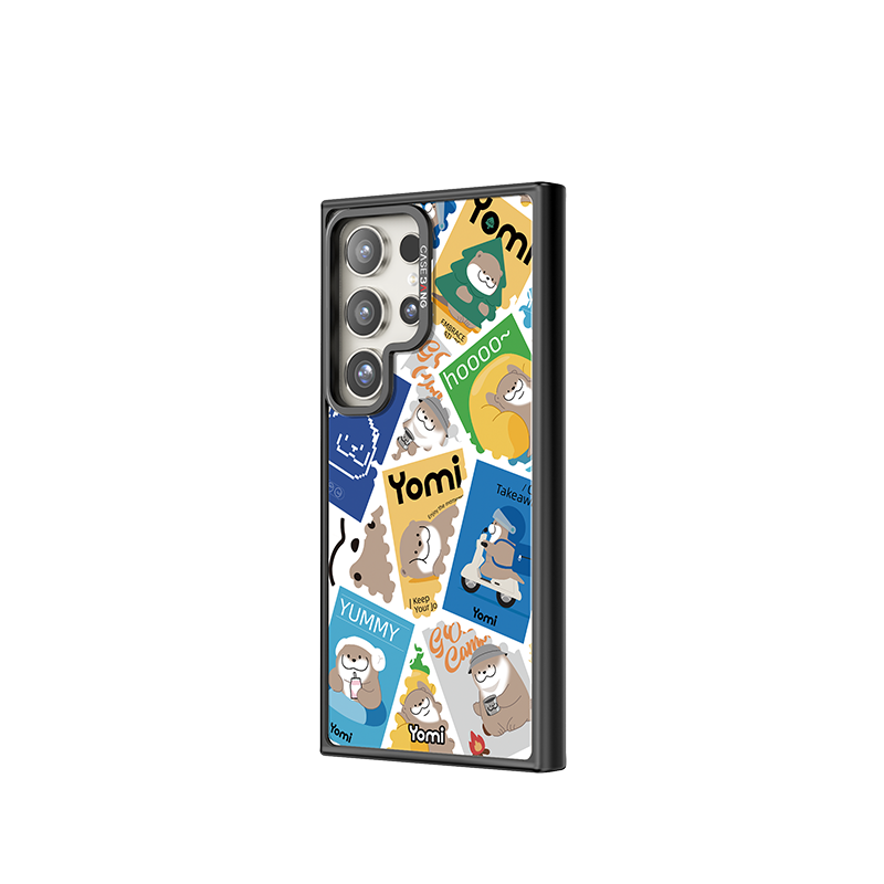 CASEBANG x Yomi - Travel Memories Series - Stamp Cooling Otter Cover