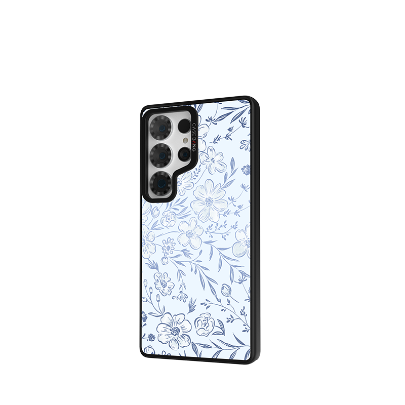 CASEBANG x Petals Sunshine - Back Yard - Little Blue Flowers Cover