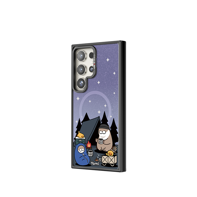 CASEBANG x Yomi - Travel Memories Series - Camping Otter Cover
