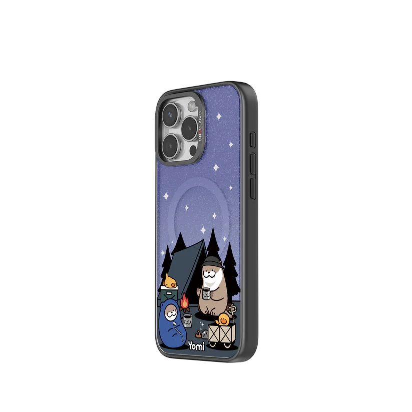 CASEBANG x Yomi - Travel Memories Series - Camping Otter Cover