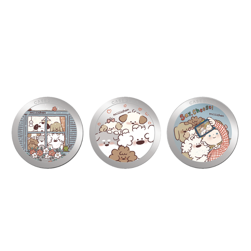 CASEBANG - Miiiiichan - Puppy Series Grip Stand Cover