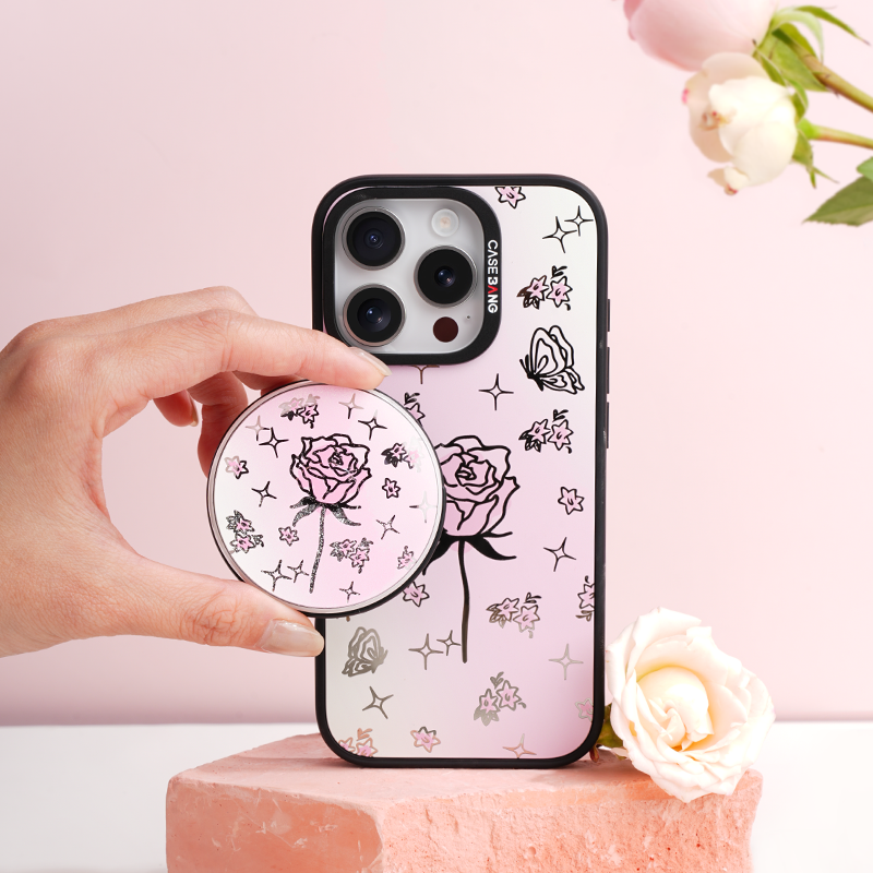 CASEBANG x Petals Sunshine - Blossom Series MagSafe Phone Grip Stand Cover