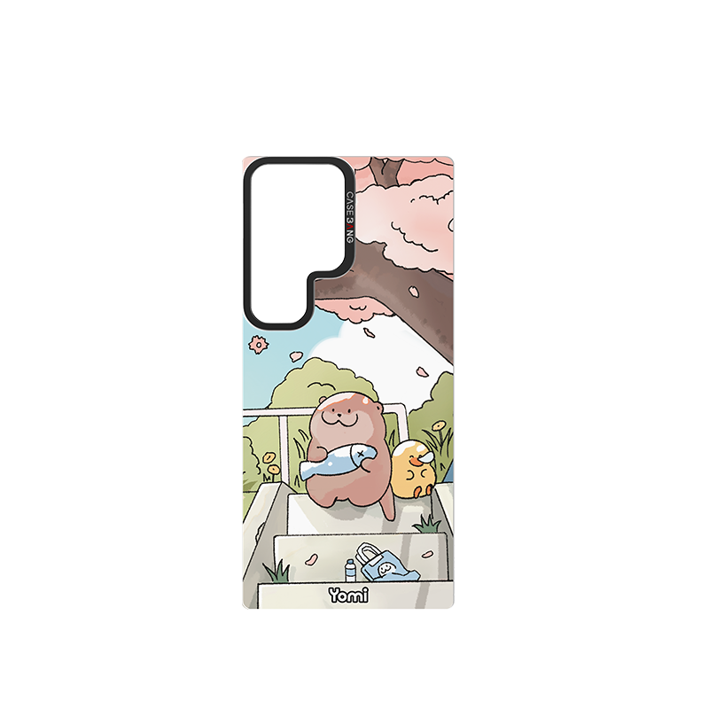 CASEBANG x Yomi - Travel Memories Series - Cooling Off Otter Cover