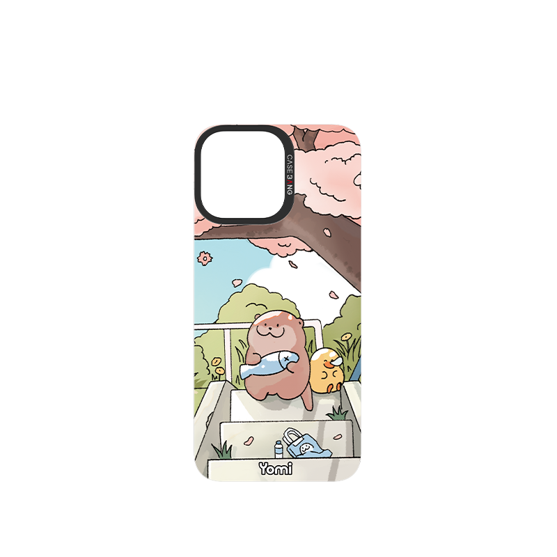 CASEBANG x Yomi - Travel Memories Series - Cooling Off Otter Cover
