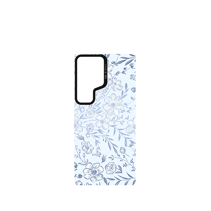 CASEBANG x Petals Sunshine - Back Yard - Little Blue Flowers Cover