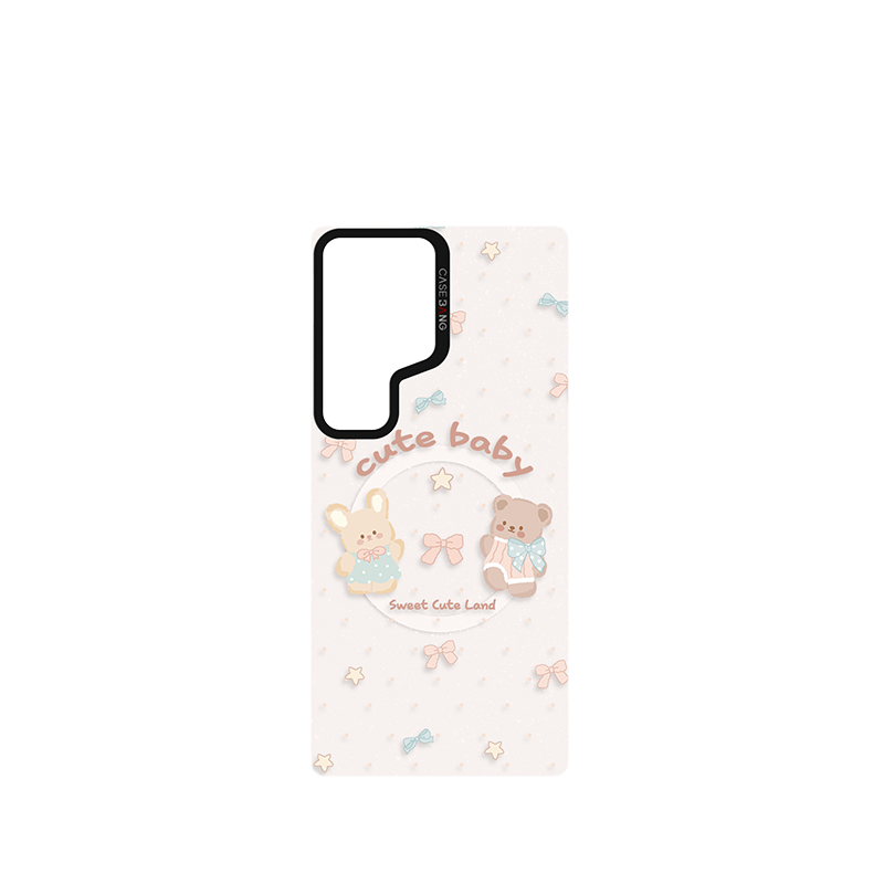 rabbit & bear #colour_rabbit & bear