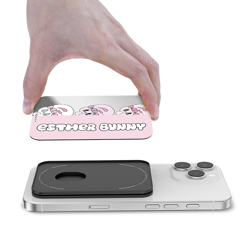 Casebang - Esther Bunny MagSafe Phone Wallet Stand Cover