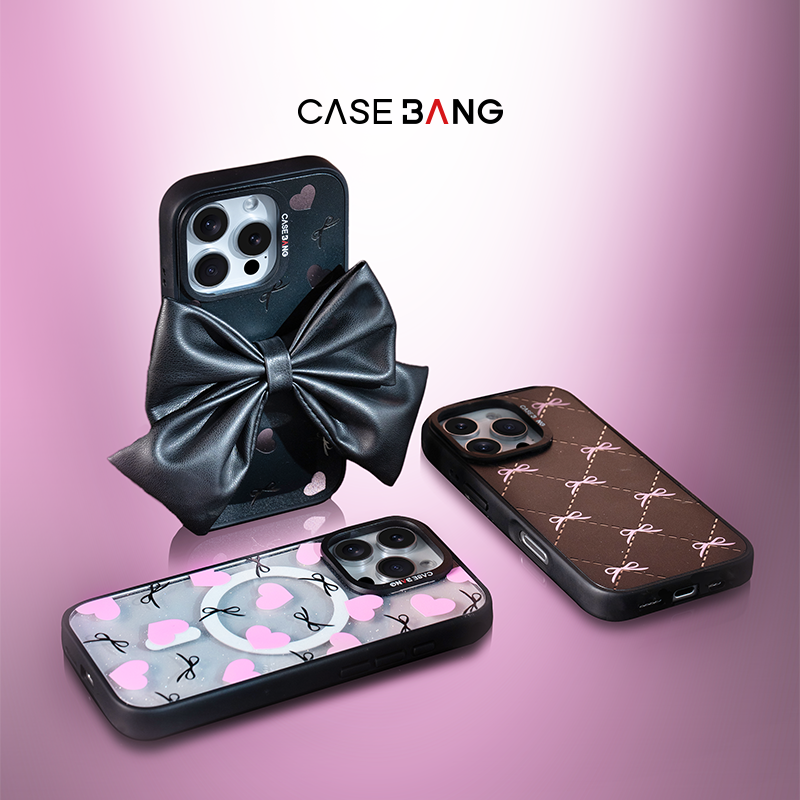 CASEBANG - Pink Bow Phone Cover