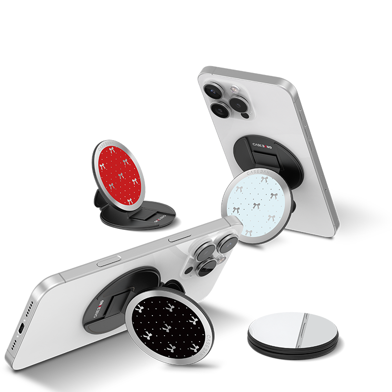 CASEBANG - Pink Bow 2.0 Series Grip Stand Cover