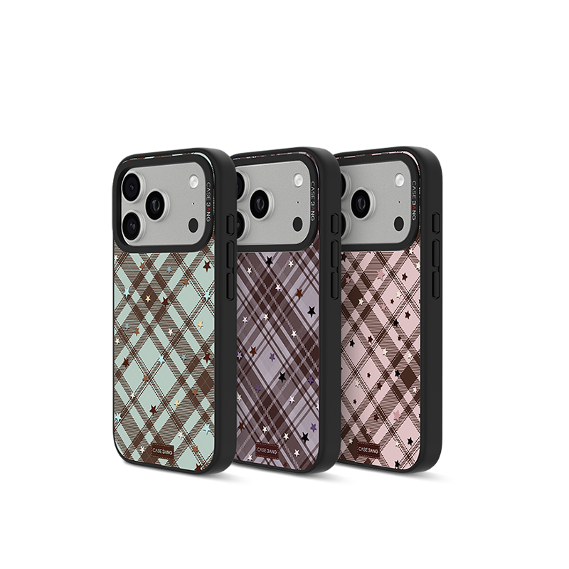 CASEBANG - Plaid Star Series Phone Cover