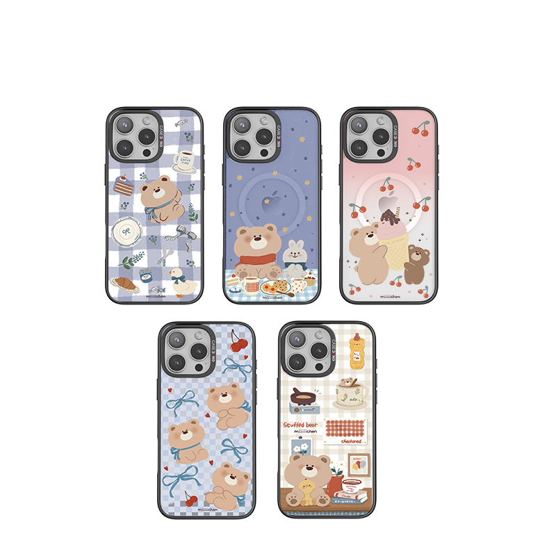 CASEBANG - Miiiiichan - Dessert Bear Phone Cover