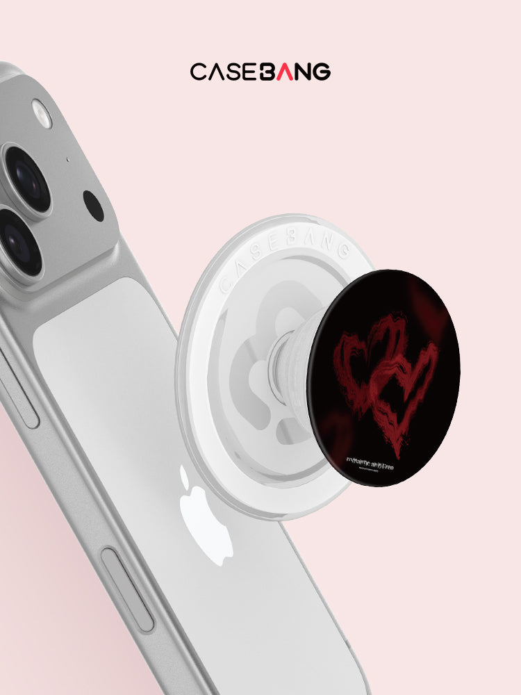 CASEBANG - Crimson Heart Series MagSafe Pop Socket