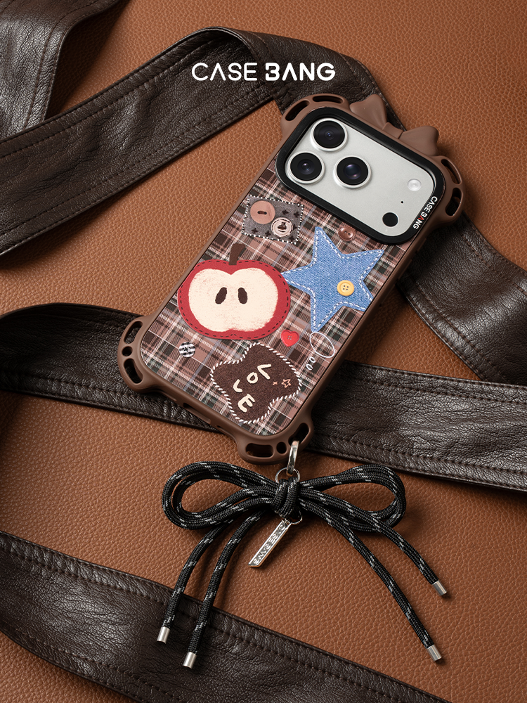 CASEBANG Braided Bow Keychain