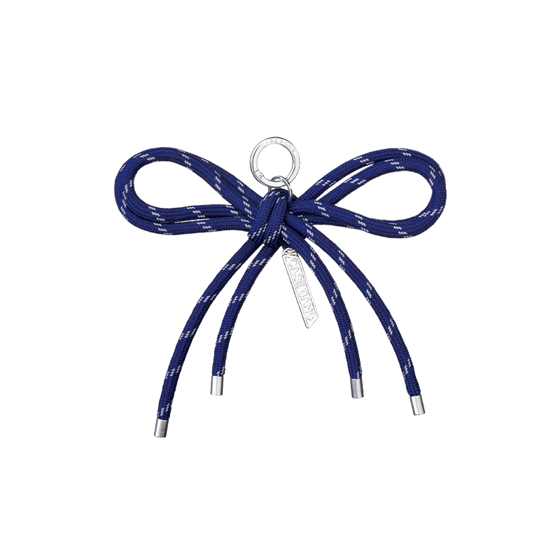 CASEBANG Braided Bow Keychain