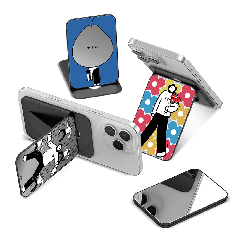CASEBANG - HXNH Series MagSafe Phone Wallet Stand Cover