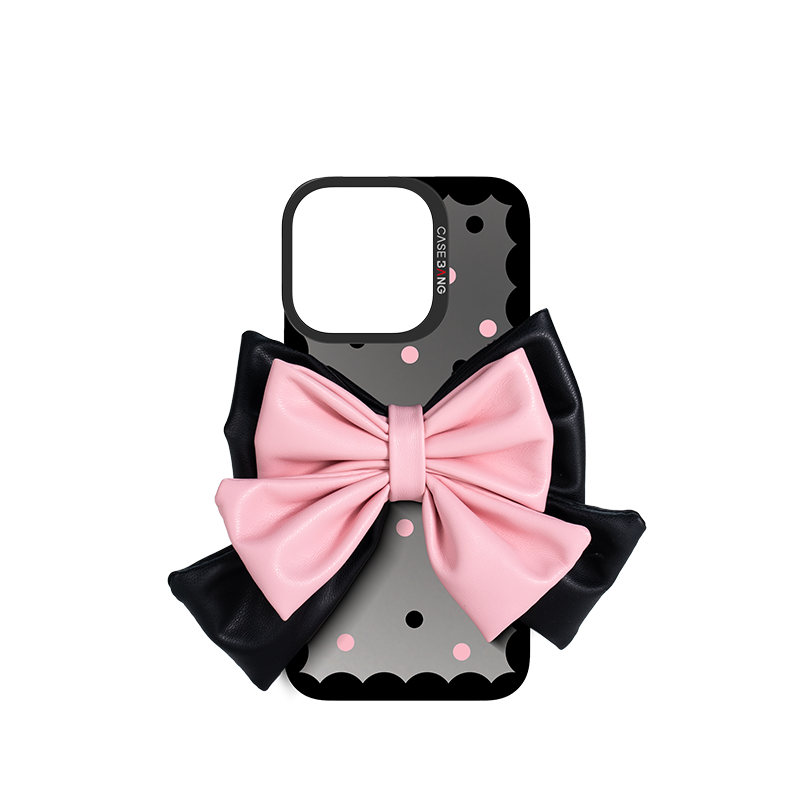 CASEBANG x Pink Bow - Polka Dot Bow Cover