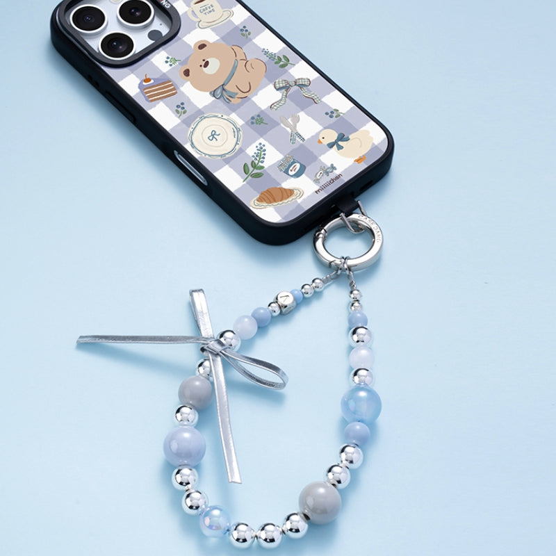 CASEBANG x miiiiichan - Fantasy Blue Butterfly Wrist Strap