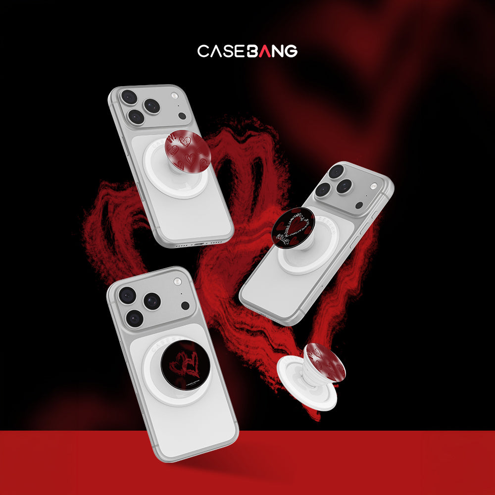 CASEBANG - Crimson Heart Series MagSafe Pop Socket