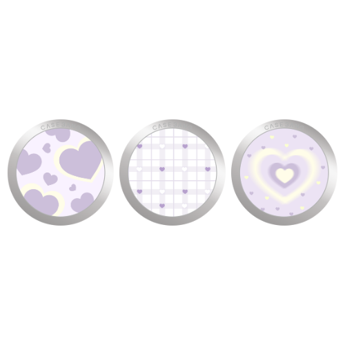 CASEBANG - Violet Heart Series Grip Stand Cover