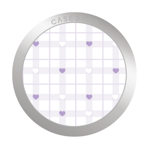 CASEBANG - Violet Heart Series Grip Stand Cover